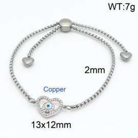 Stainless Steel Stone Bracelet