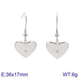 Stainless Steel Stone&Crystal Earring