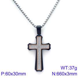 SS Rose Gold-Plating Necklace