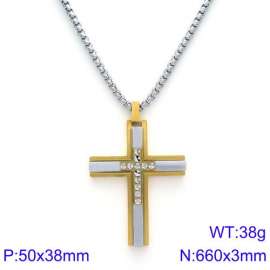 SS Gold-Plating Necklace