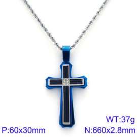 Stainless Steel Black-plating Necklace