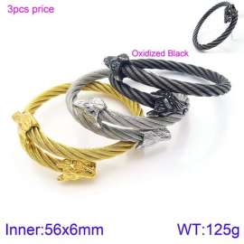 Stainless Steel Wire Bangle