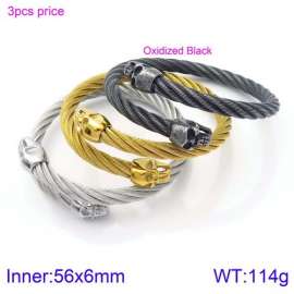 Stainless Steel Wire Bangle