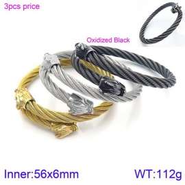 Stainless Steel Wire Bangle