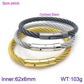 Stainless Steel Wire Bangle