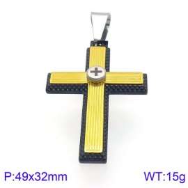 Stainless Steel Cross Pendant