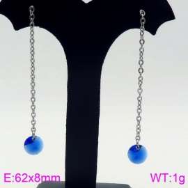 Stainless Steel Stone&Crystal Earring