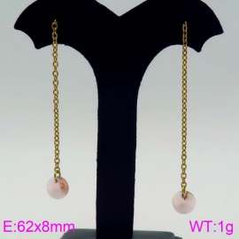 Stainless Steel Stone&Crystal Earring