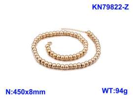SS Gold-Plating Necklace