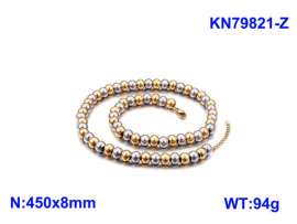 SS Gold-Plating Necklace