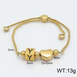 Stainless Steel Gold-plating Bracelet