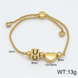 Stainless Steel Gold-plating Bracelet