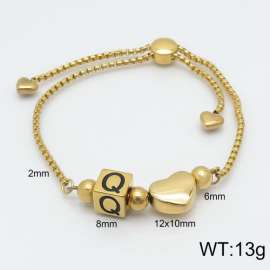 Stainless Steel Gold-plating Bracelet