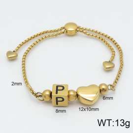 Stainless Steel Gold-plating Bracelet