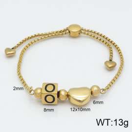 Stainless Steel Gold-plating Bracelet