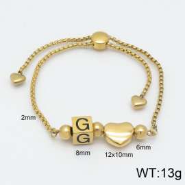 Stainless Steel Gold-plating Bracelet