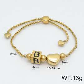 Stainless Steel Gold-plating Bracelet