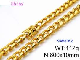 SS Gold-Plating Necklace