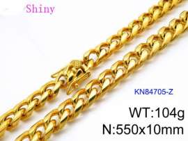 SS Gold-Plating Necklace