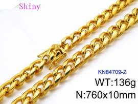 SS Gold-Plating Necklace