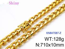 SS Gold-Plating Necklace