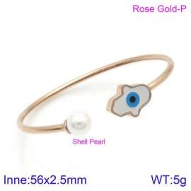 Stainless Steel Rose Gold-plating Bangle