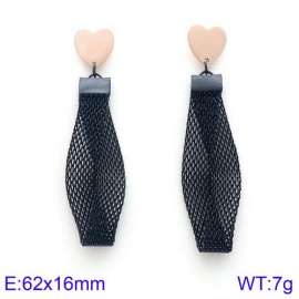 SS Rose Gold-Plating Earring