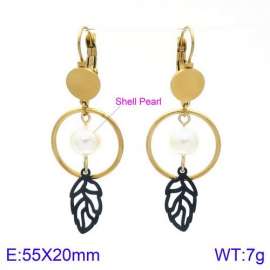 SS Gold-Plating Earring