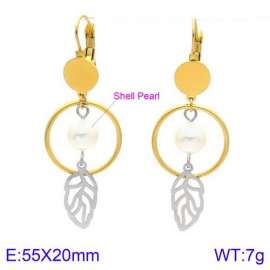 SS Gold-Plating Earring