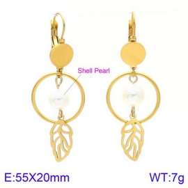 SS Gold-Plating Earring