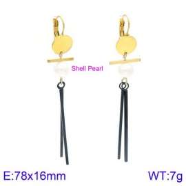 SS Gold-Plating Earring