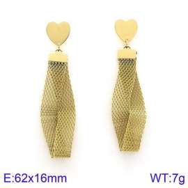 SS Gold-Plating Earring