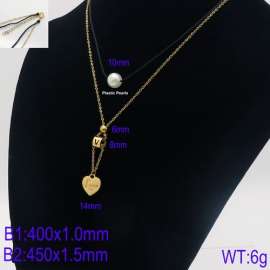 SS Gold-Plating Necklace