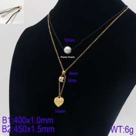 SS Gold-Plating Necklace