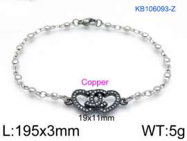 Stainless Steel Stone Bracelet