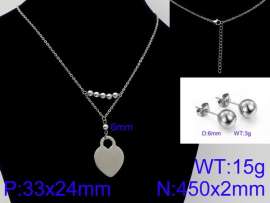 SS Jewelry Set(Most Women)