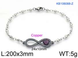 Stainless Steel Stone Bracelet