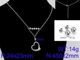 SS Jewelry Set(Most Women)