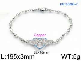 Stainless Steel Stone Bracelet