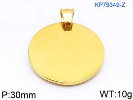 Stainless Steel Gold-plating Pendant