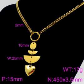 SS Gold-Plating Necklace