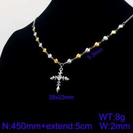 SS Gold-Plating Necklace