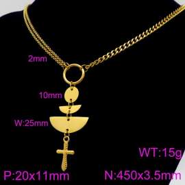 SS Gold-Plating Necklace