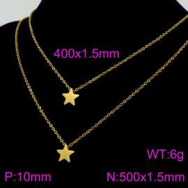 SS Gold-Plating Necklace