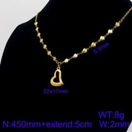 SS Gold-Plating Necklace