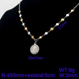 SS Gold-Plating Necklace