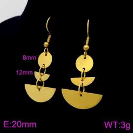 SS Gold-Plating Earring