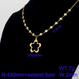 SS Gold-Plating Necklace