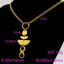 SS Gold-Plating Necklace