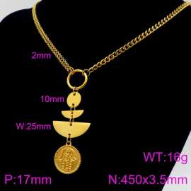 SS Gold-Plating Necklace